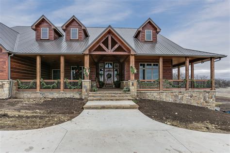 metal roof on a ranch style house|ranch homes by morton.